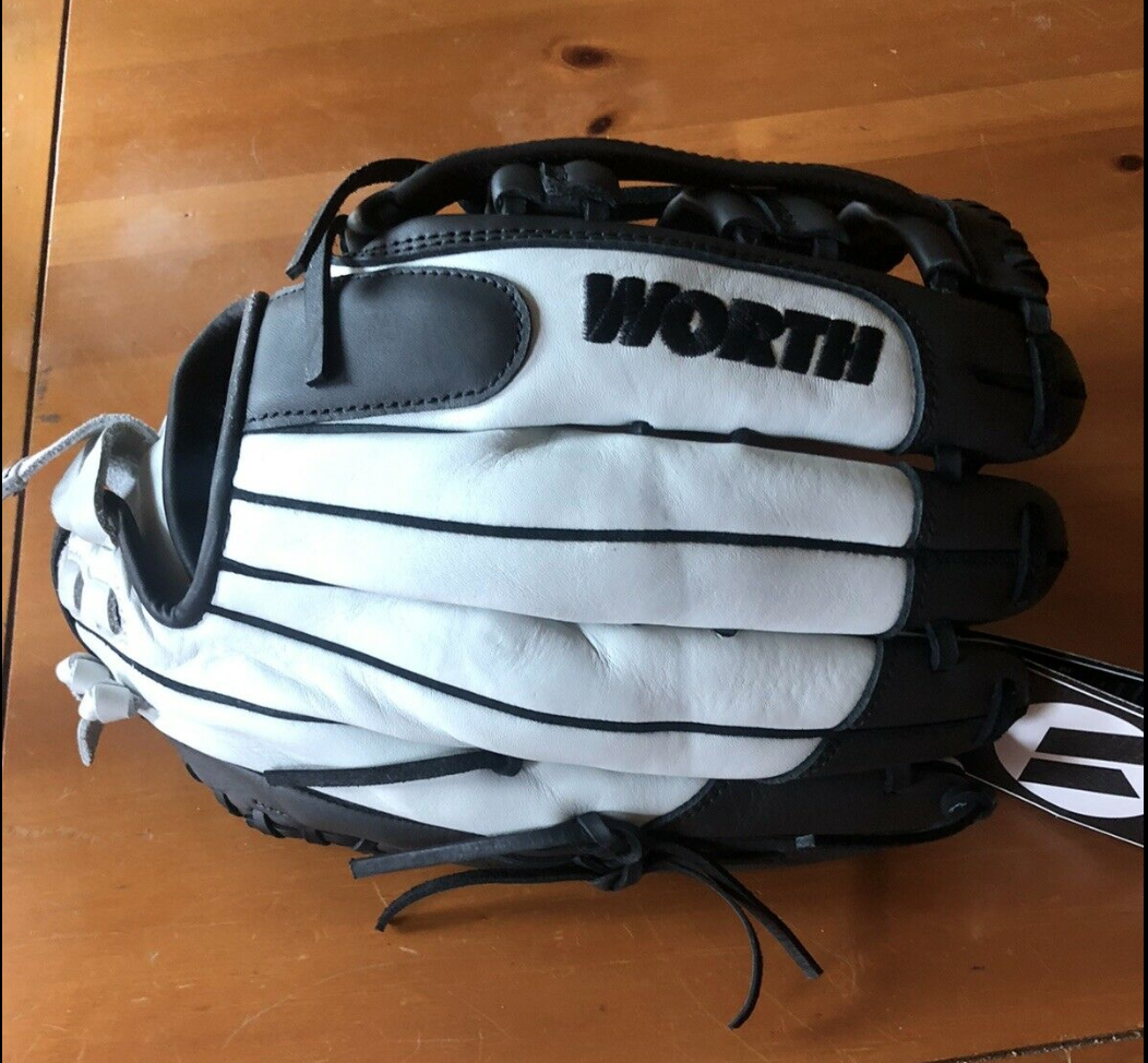 worth legit softball glove